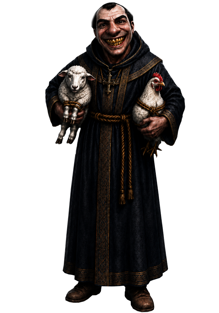 Maskot AOEUP v celé postavě